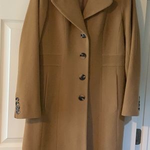 Anne Kline single breasted walker coat
